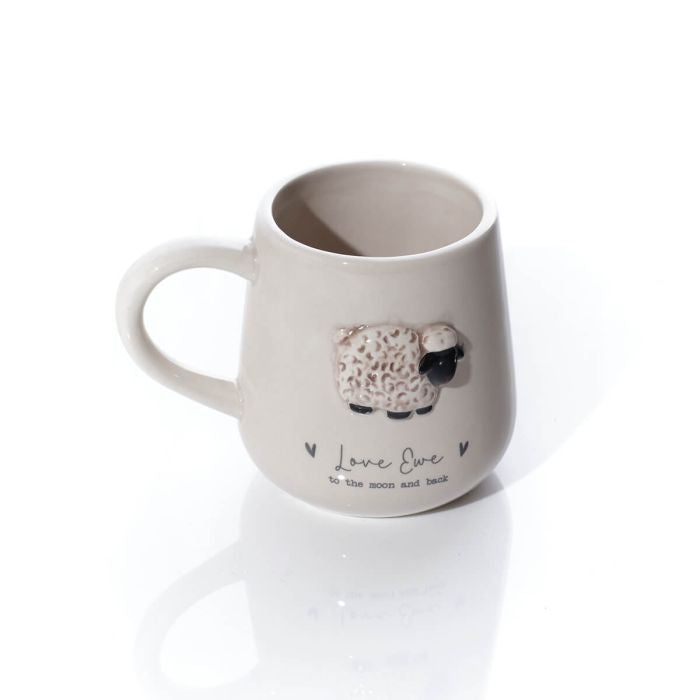 Love Ewe Animal Cup And Saucer Set