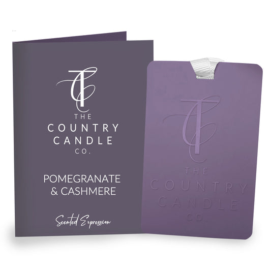 Pomegranate & Cashmere Scented Expression Fragrance Card