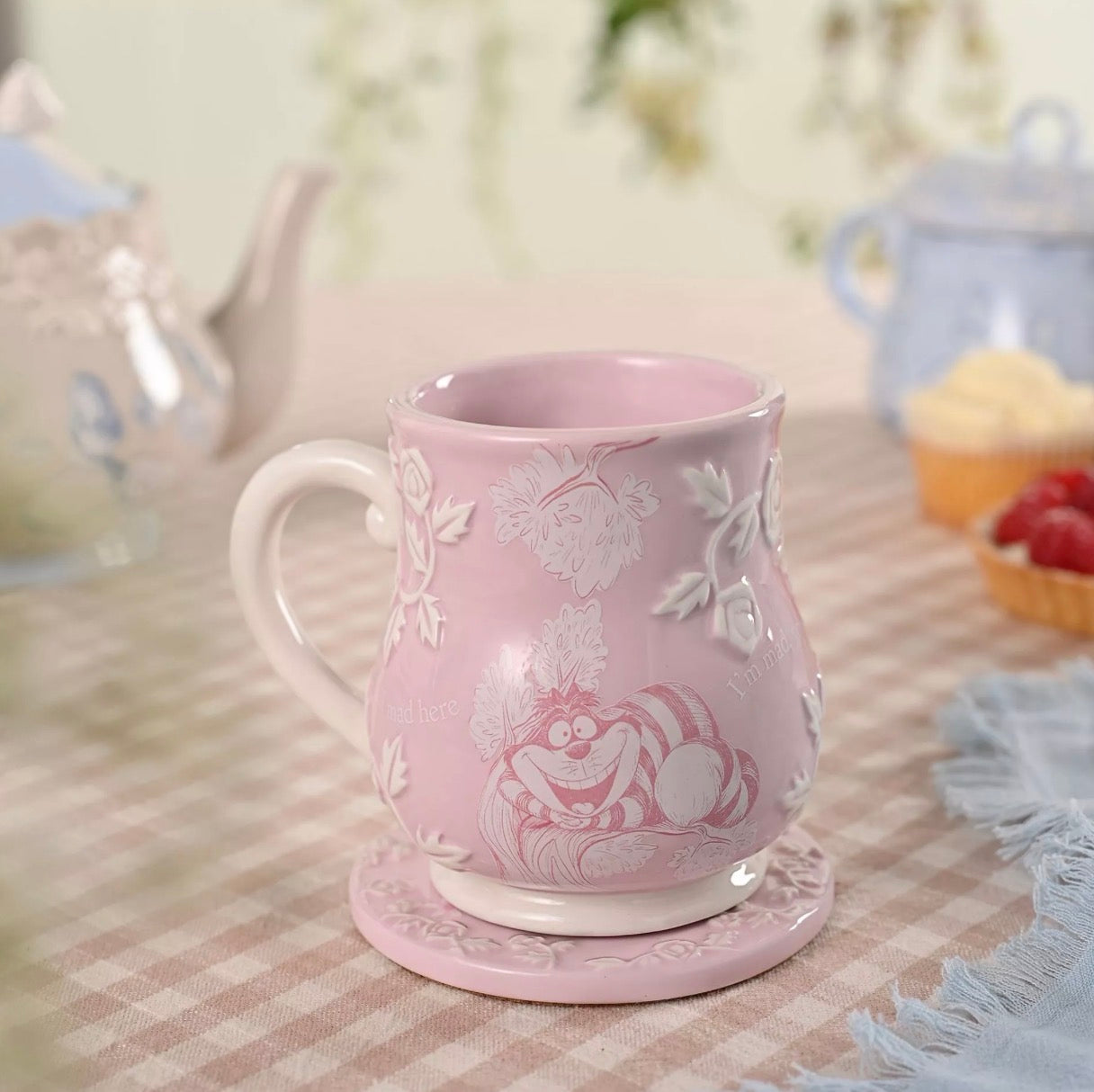 Disney Alice In Wonderland Cheshire Cat Ceramic Mug