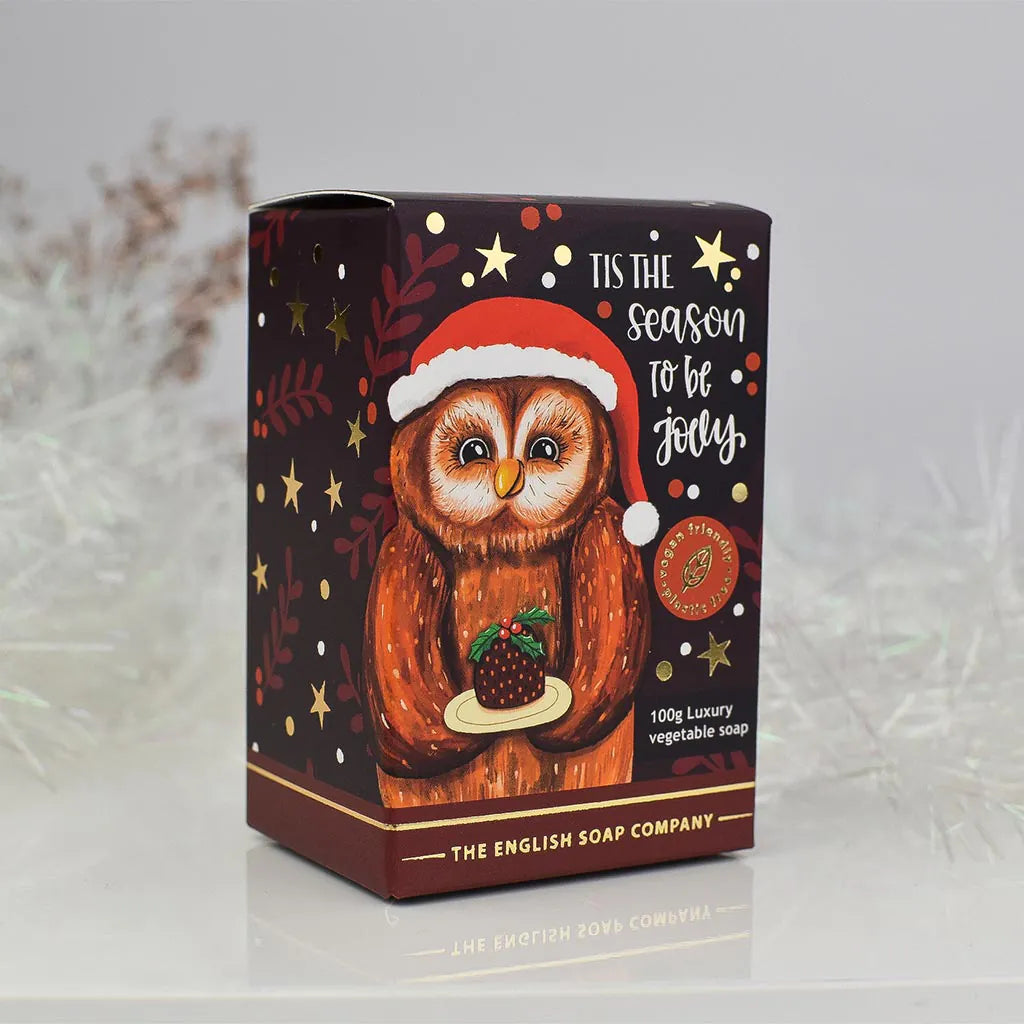 Christmas Owl Mini Soap