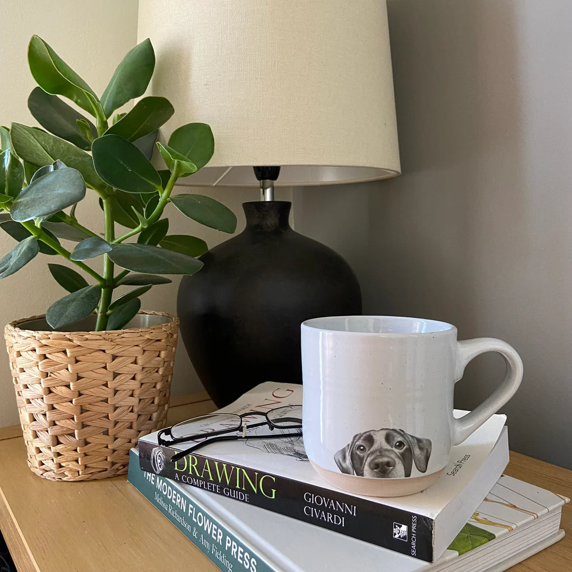 Lenny Labrador Stoneware mug