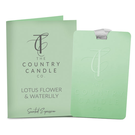 Lotus Flower & Waterlily Scented Expression Fragrance Card