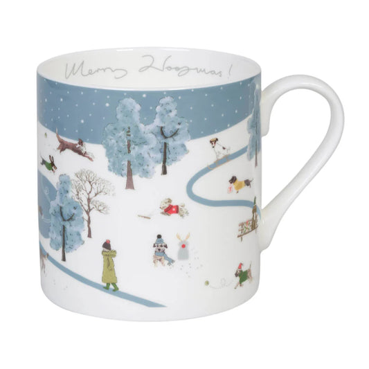 Christmas Dogs Mug