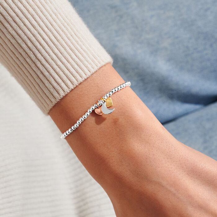 Joma Jewellery A Little Charmed Moments ‘Love You To The Moon And Back’ Bracelet