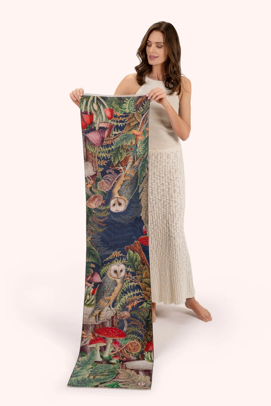 Powder Luxury Owl Scarf