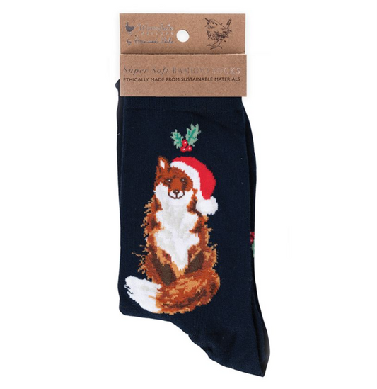 Women’s ‘Festive Fox’ Fox Socks