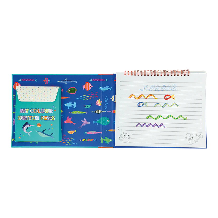 Colour Switch Magic Pens & Book - Ocean Adventures