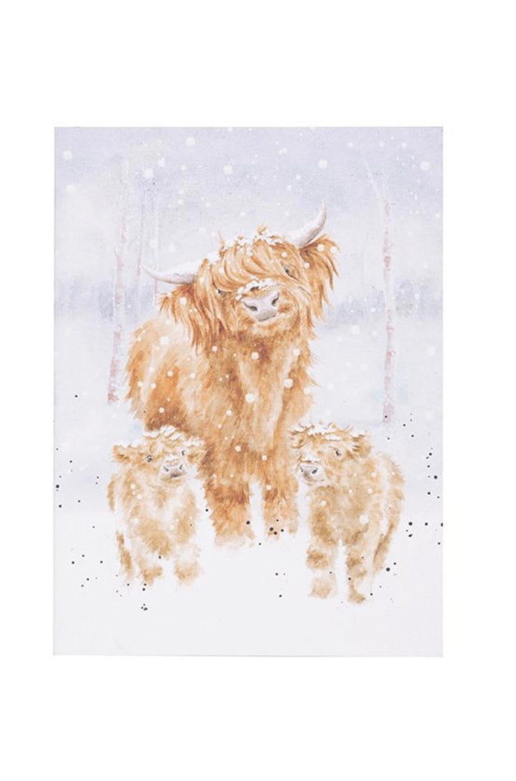 Wrendale Highland Cow Notebook