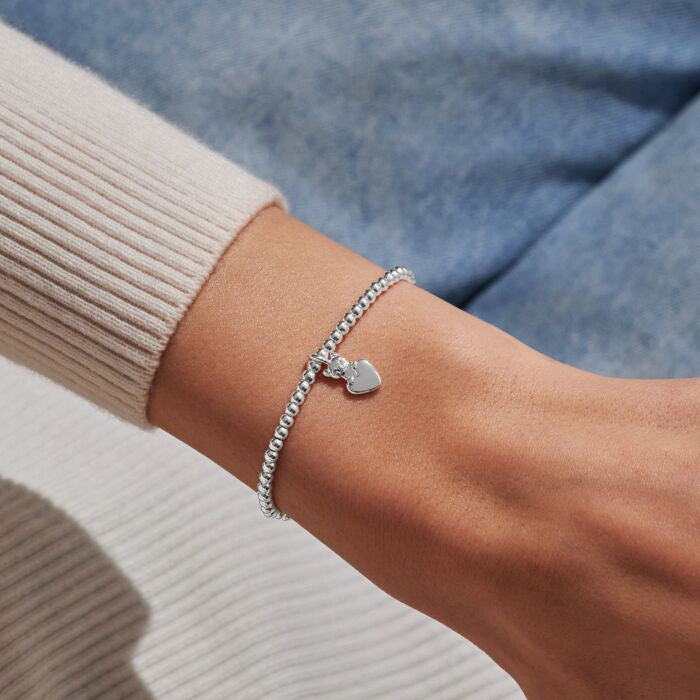 Joma Jewellery A Little ‘Purr-fect Cat Mum’ Silver Plated Bracelet