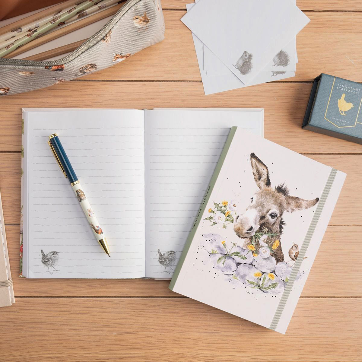 Wrendale ‘Fine & Dandy’ Flexi Notebook