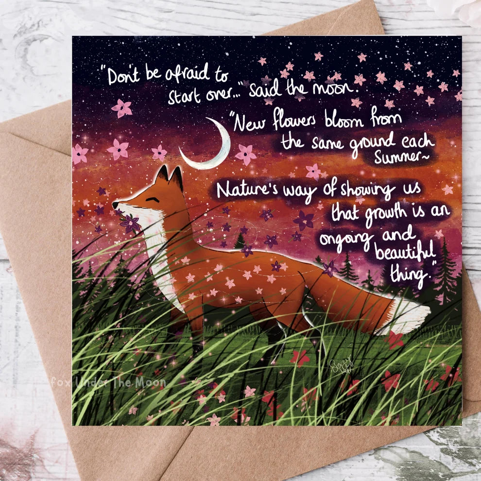 ‘Bloom' Single Greeting Card