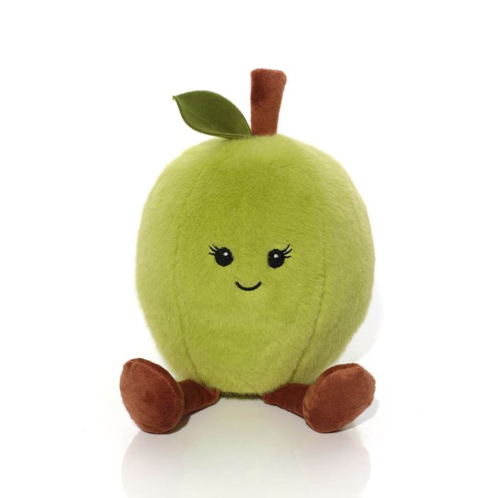 Sitting Apple Plush Toy