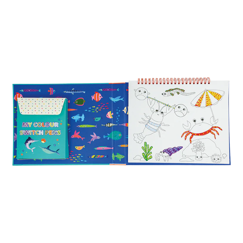 Colour Switch Magic Pens & Book - Ocean Adventures