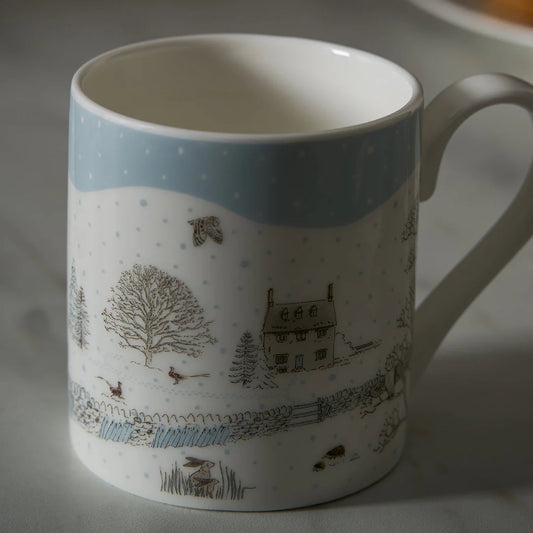 Snowy Cottage Mug