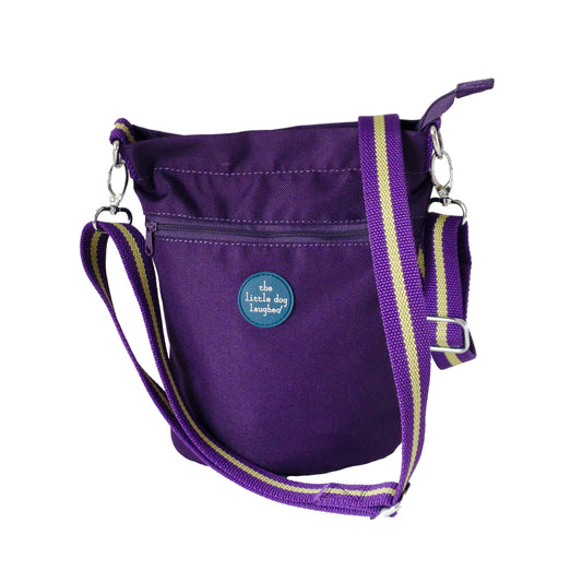 Little Dog Laughed Dog Walking Bag Berry
