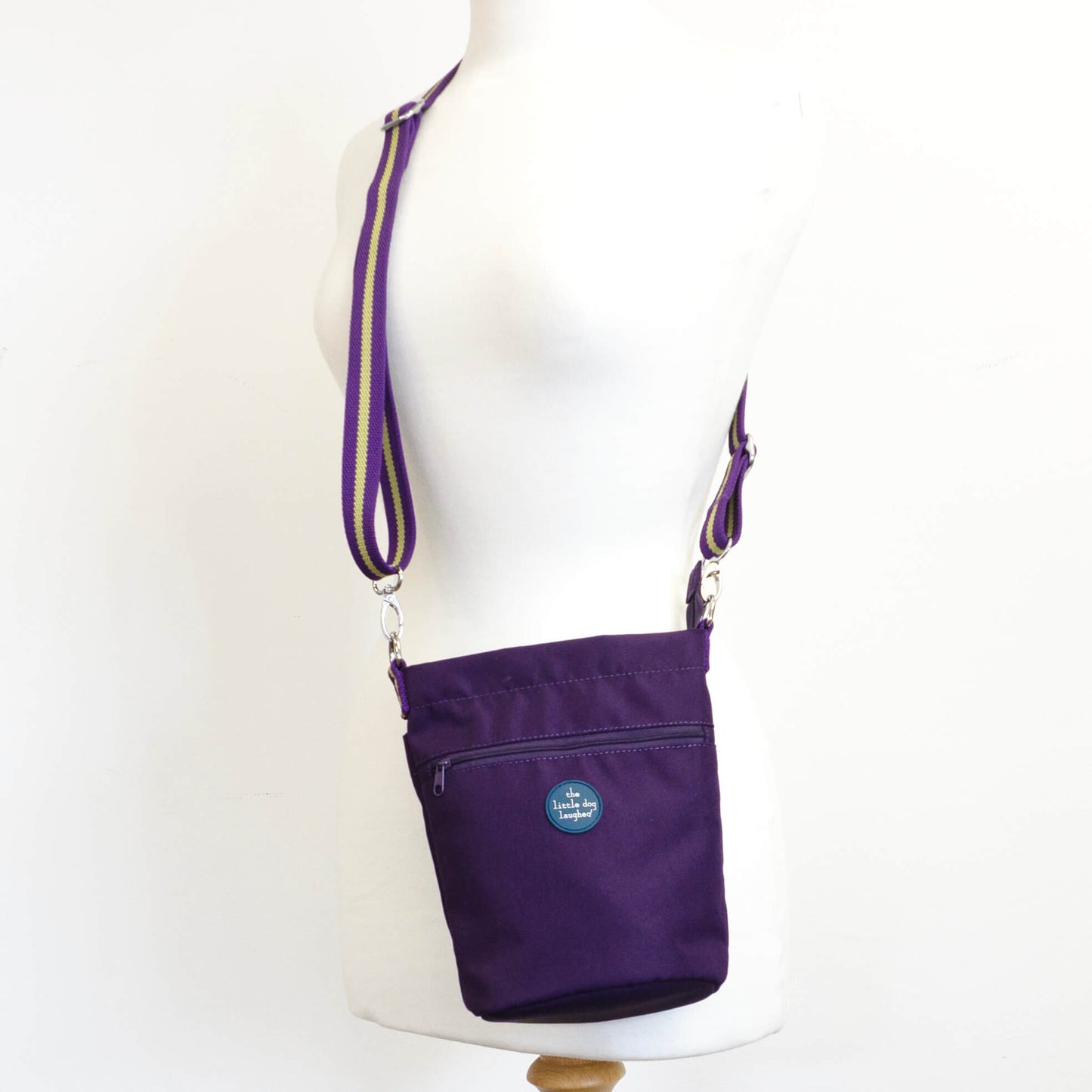 Little Dog Laughed Dog Walking Bag Berry