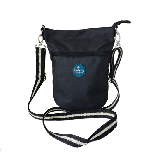 Little Dog Laughed Dog Walking Bag Charcoal