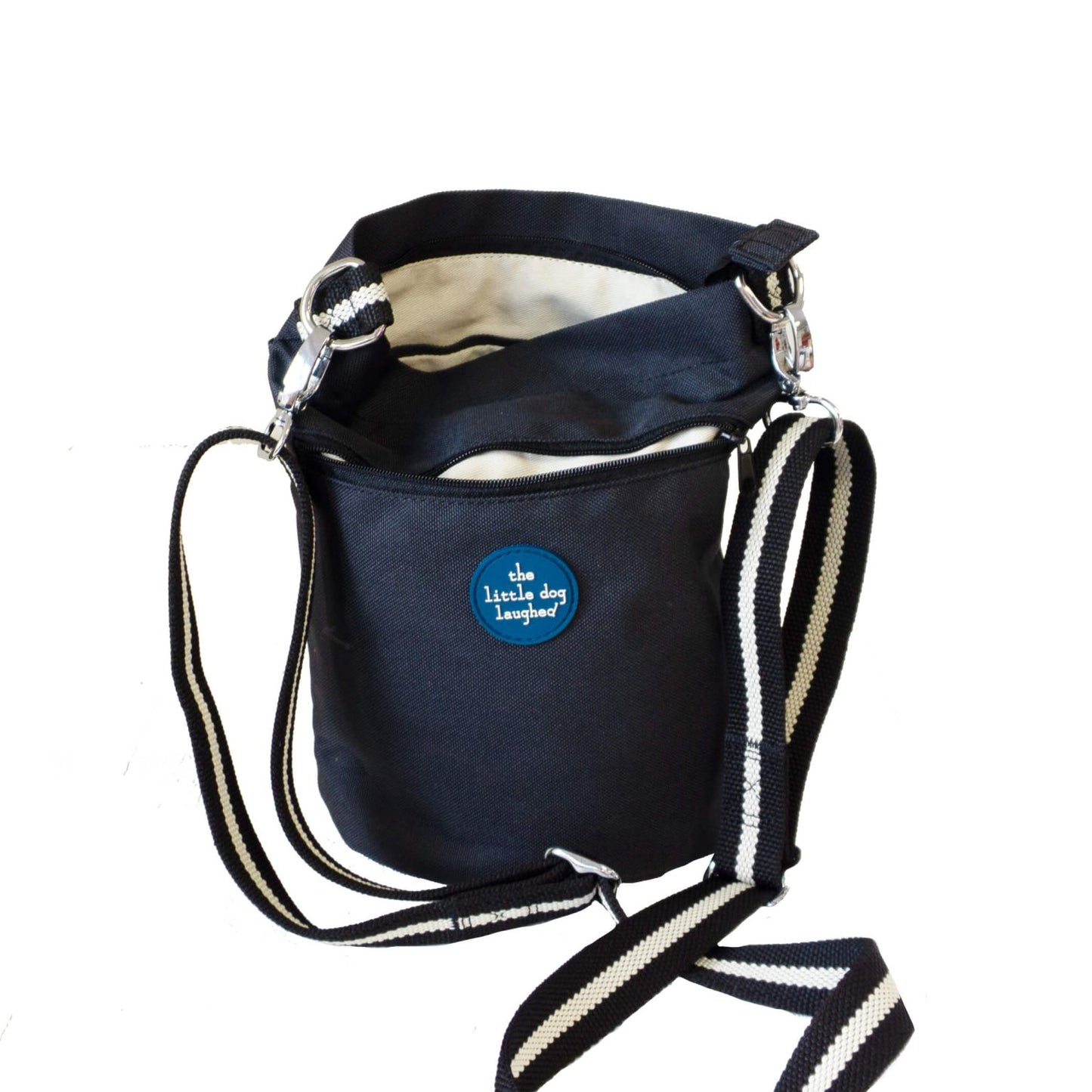 Little Dog Laughed Dog Walking Bag Charcoal