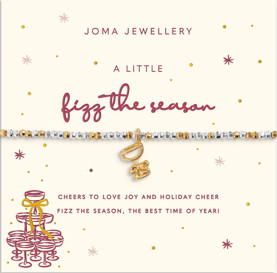 Joma Jewellery A Little ‘Fizz The Season’ Bracelet
