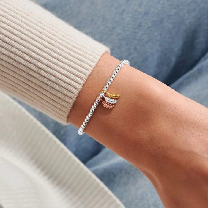 Joma Jewellery A Little Charmed Moments ‘Feathers Appear When Loved Ones Are Near’ Bracelet