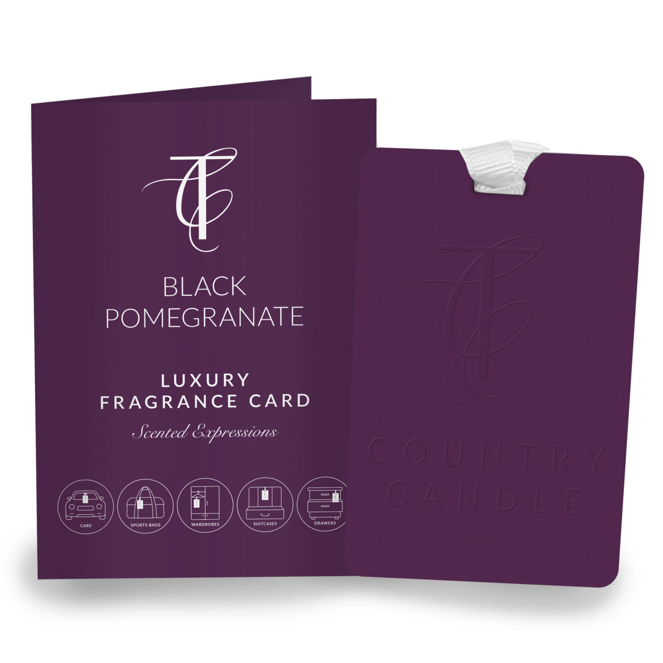 Black Pomegranate Scented Expression Fragrance Card