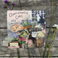 Charismatic Cats 2026 Alex Clark Calendar