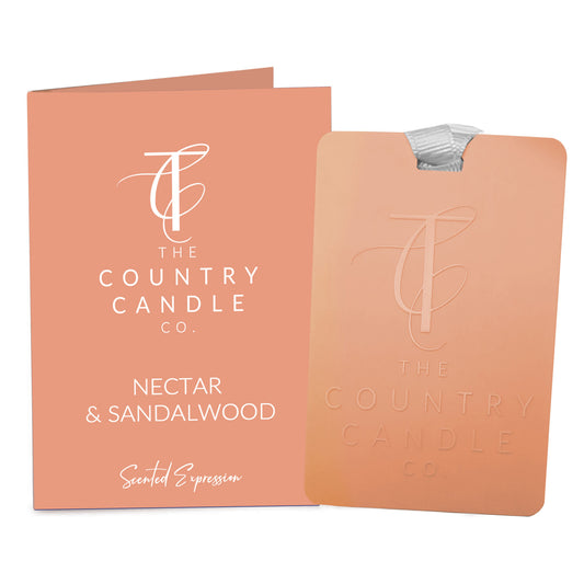 Nectar & Sandalwood Scented Expression Fragrance Card