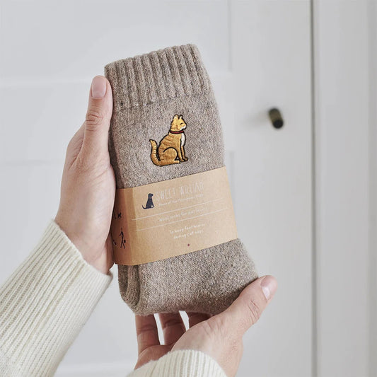 Sweet William Ginger Cat Wool Socks
