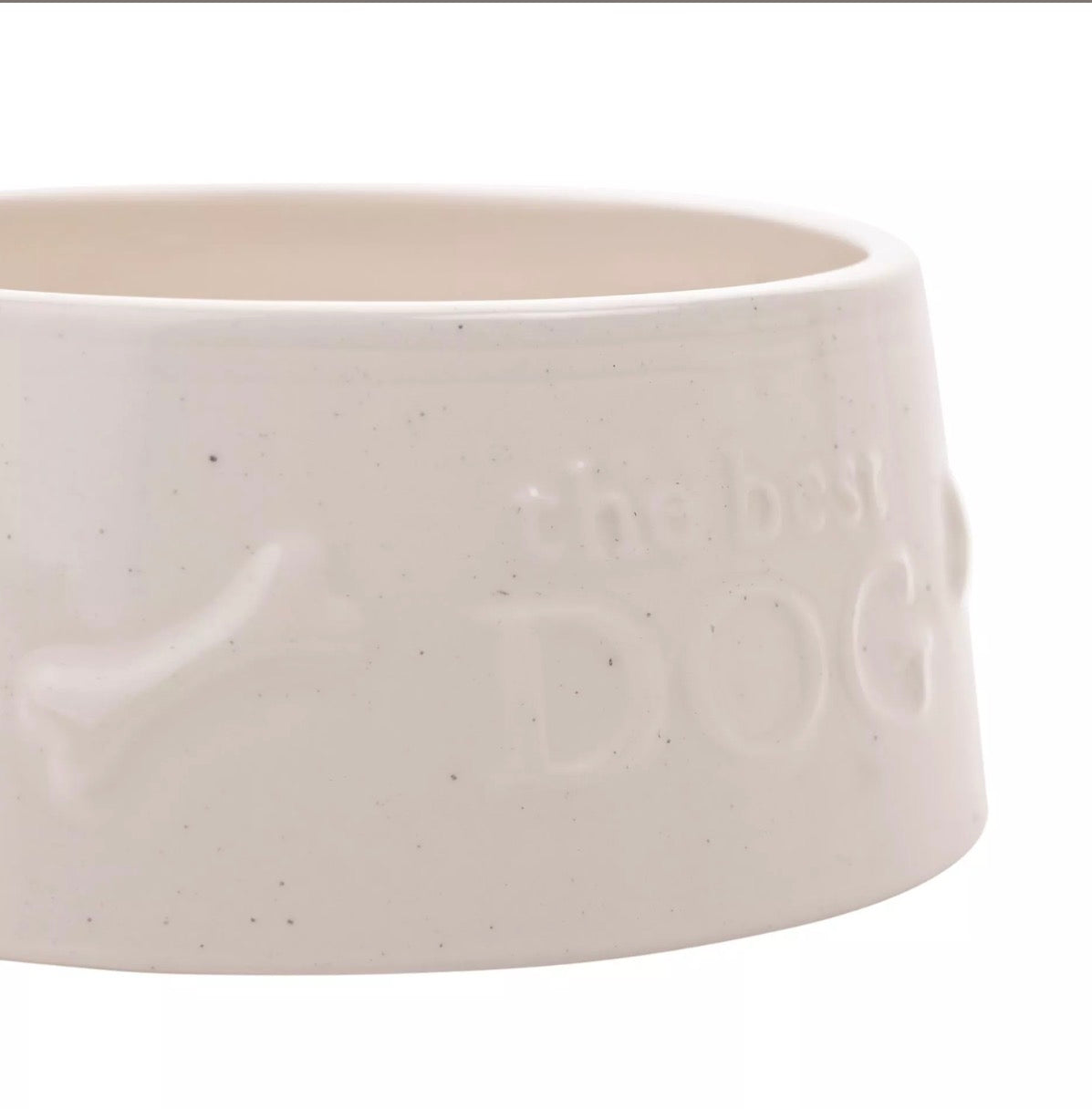 Best Of Breed Paw Prints Large Dog Bowl-  "THE BEST DOG"