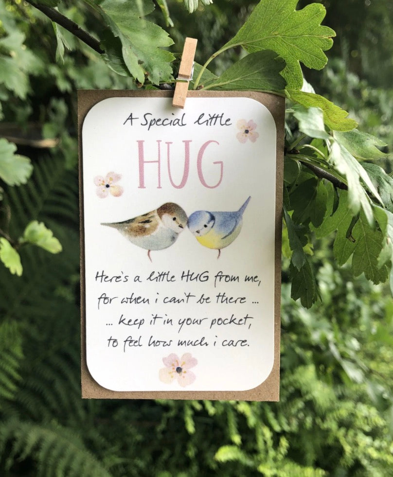 Ginger Betty “A Special Little Hug” Keepsake Card