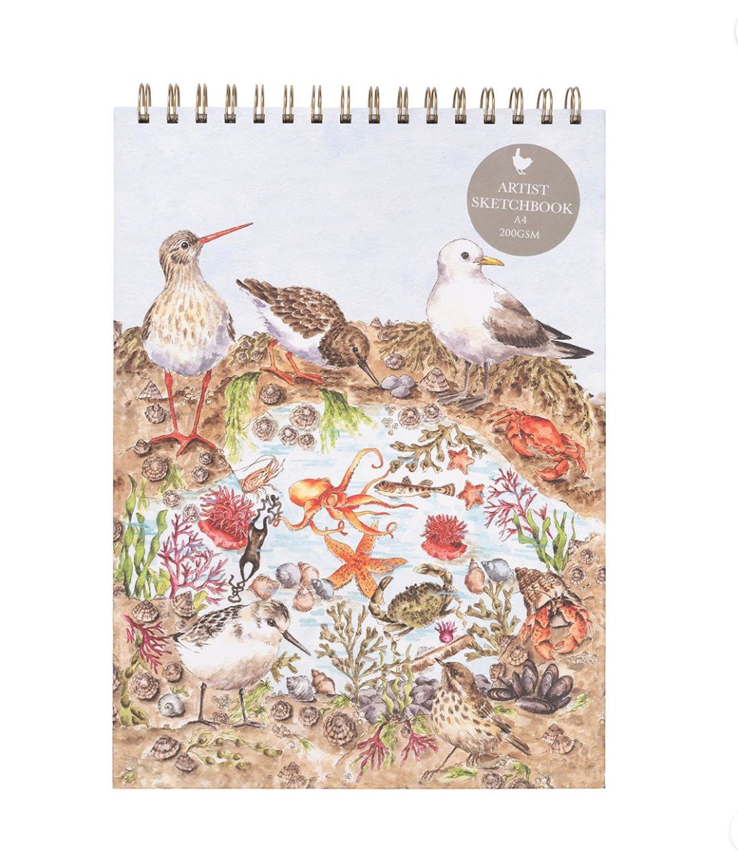 Wrendale Secrets Of The Sea Nature Sketchbook