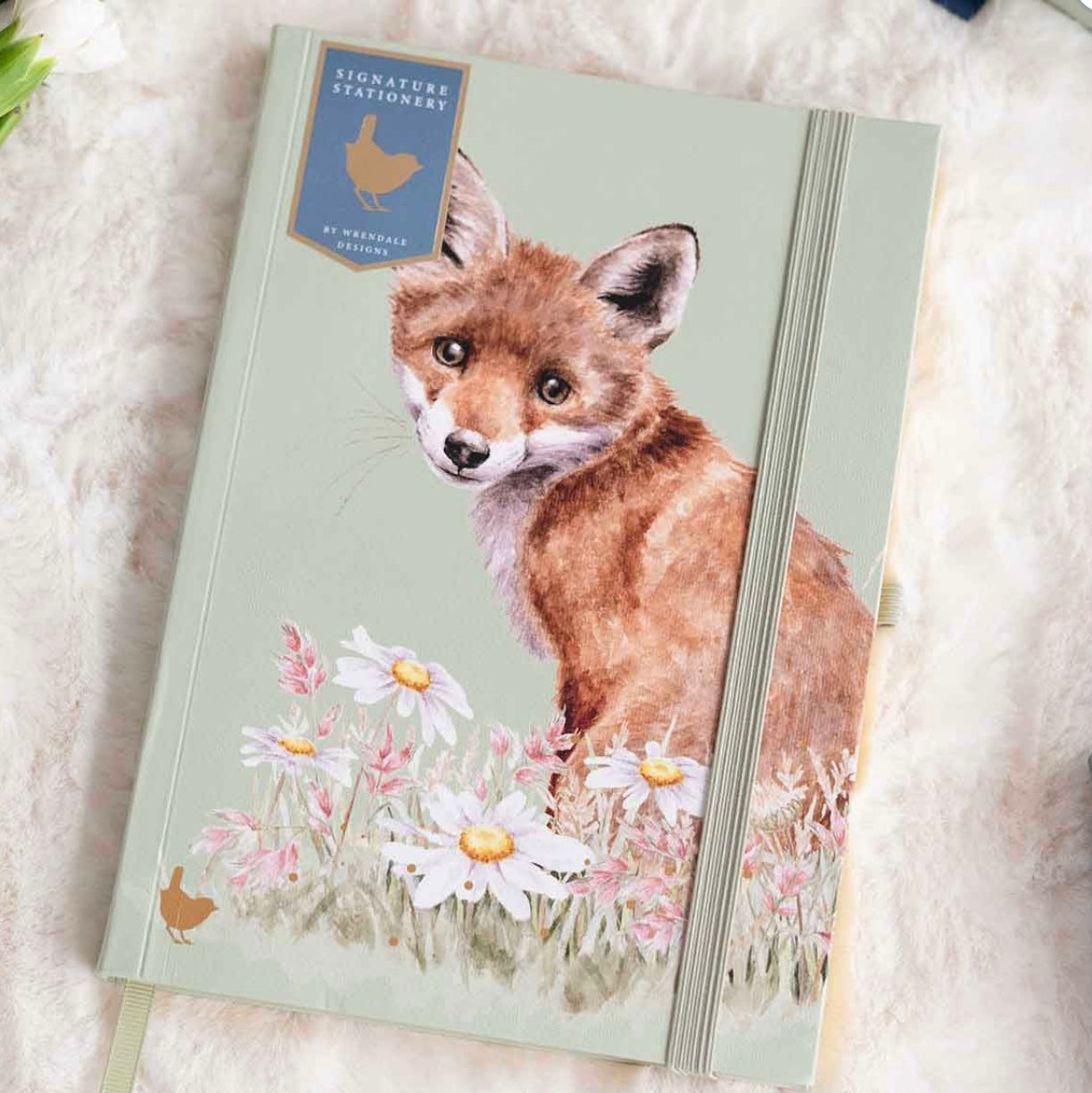 'THE CURIOUS CUB' FOX SIGNATURE STATIONERY NOTEBOOK