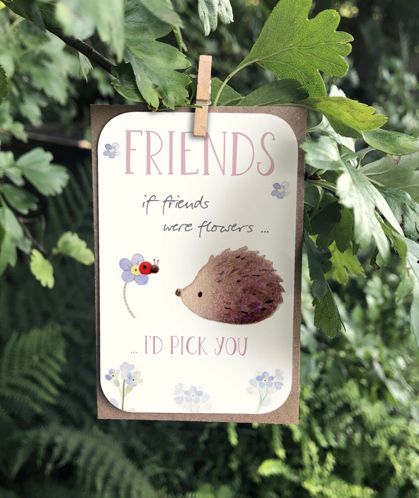 Ginger Betty “Friends” Keepsake Card