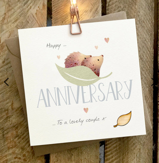 Happy Anniversary… To A Lovely Couple - Ginger Betty Card