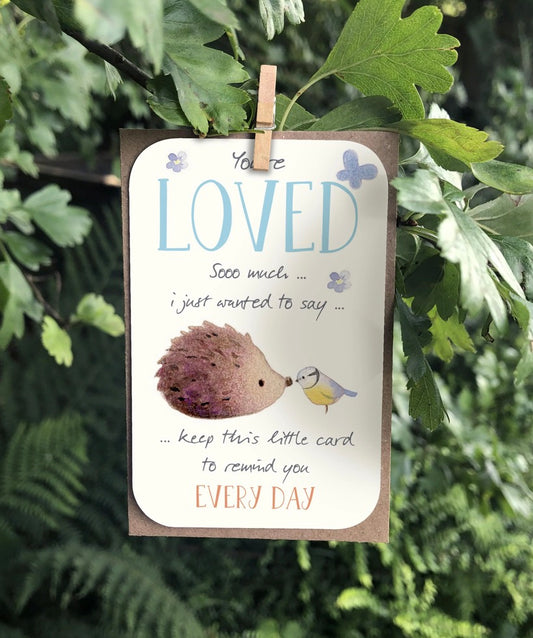 Ginger Betty “You’re Loved” Keepsake Card