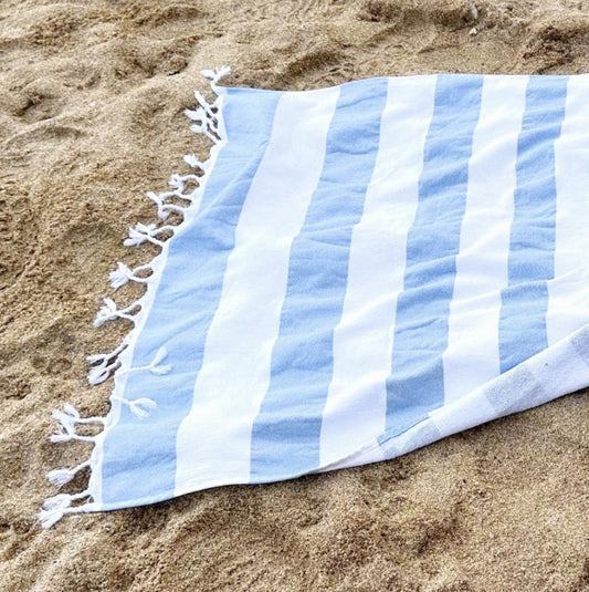 Allure Striped Turkish Hammam Beach Towel