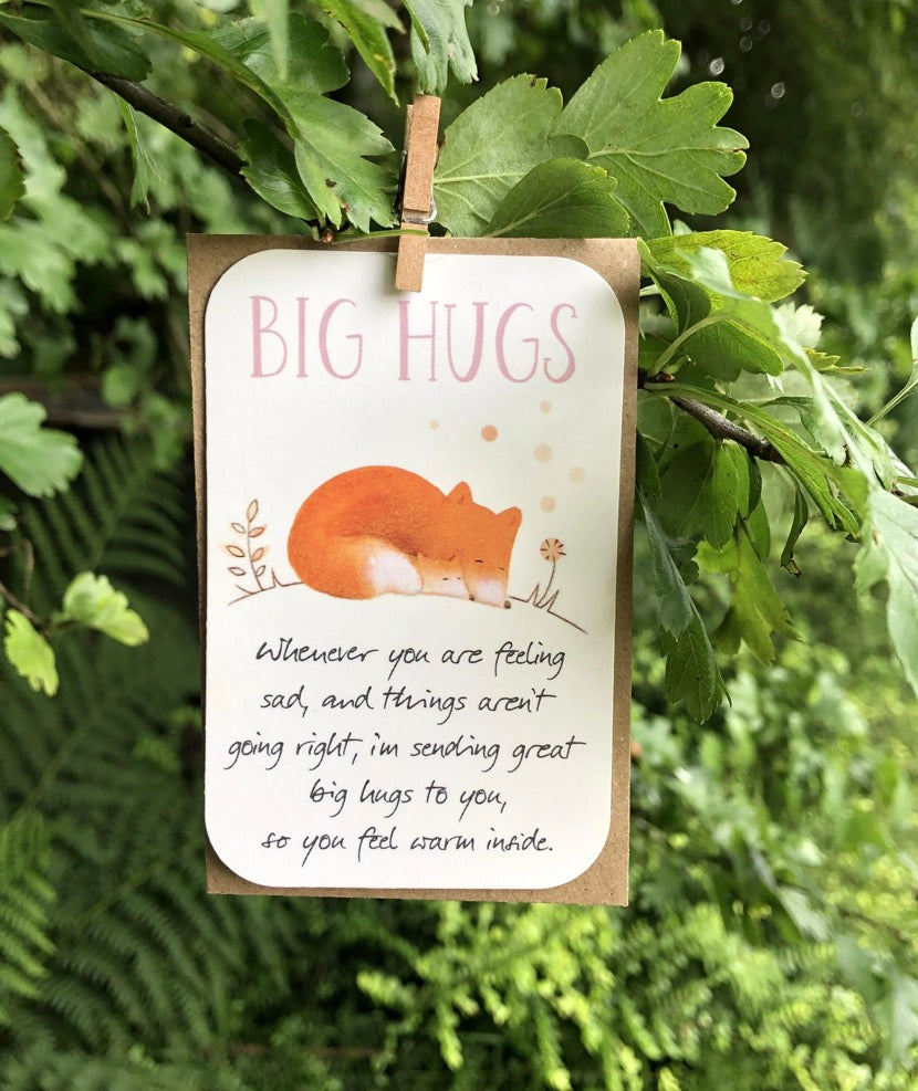 Ginger Betty “Big Hugs” Keepsake Card