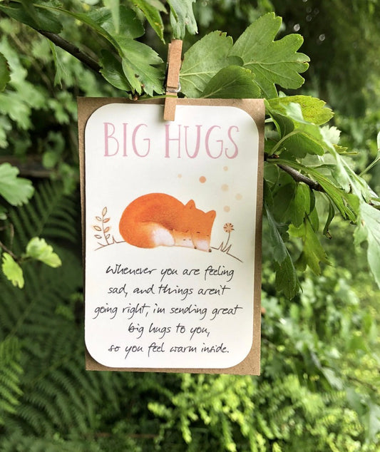 Ginger Betty “Big Hugs” Keepsake Card
