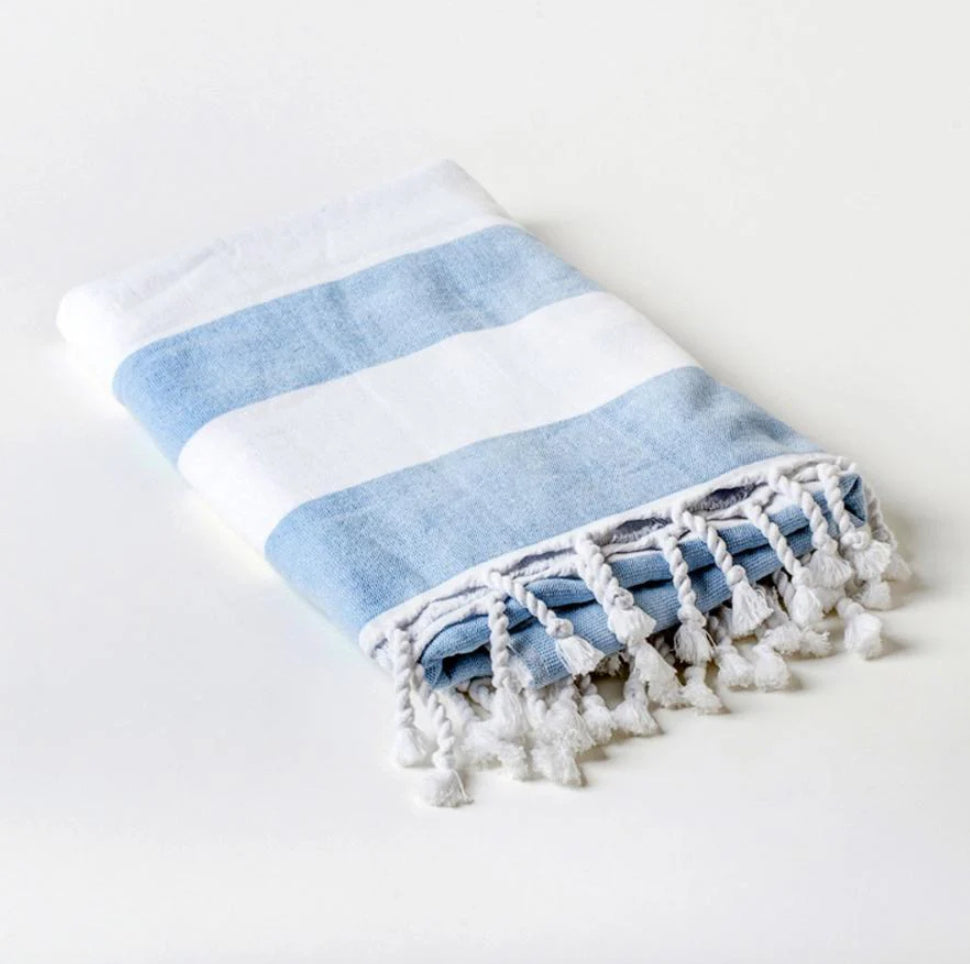 Allure Striped Turkish Hammam Beach Towel