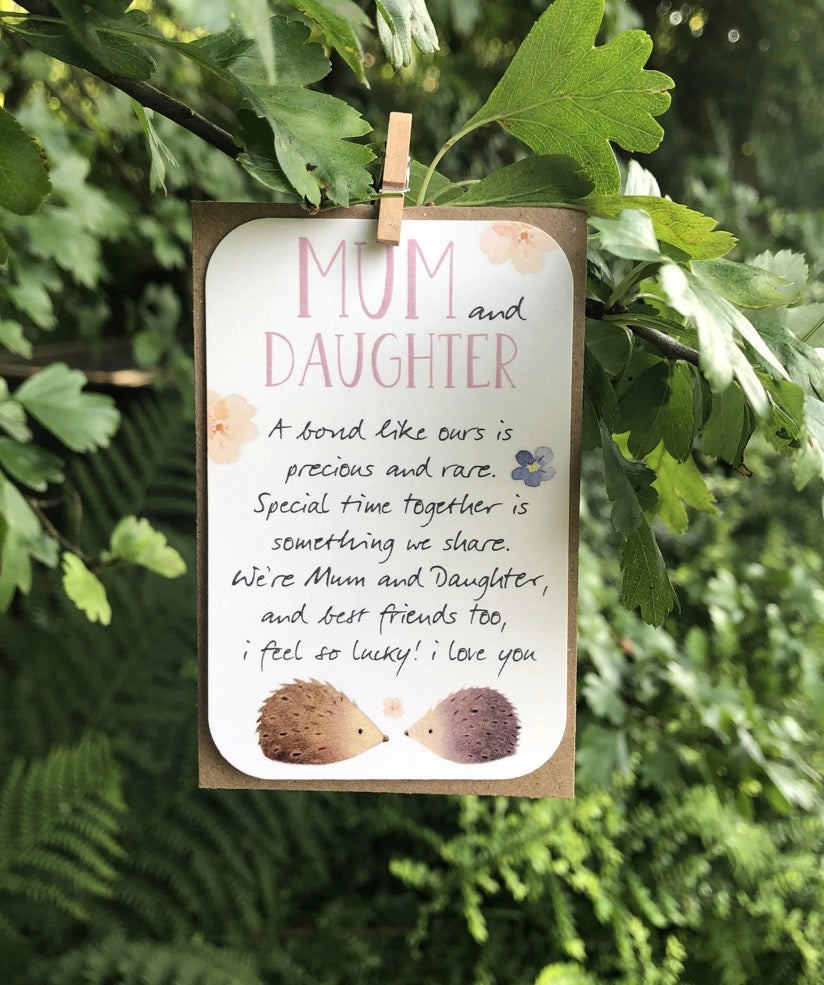 Ginger Betty “Mum & Daughter” Keepsake Card