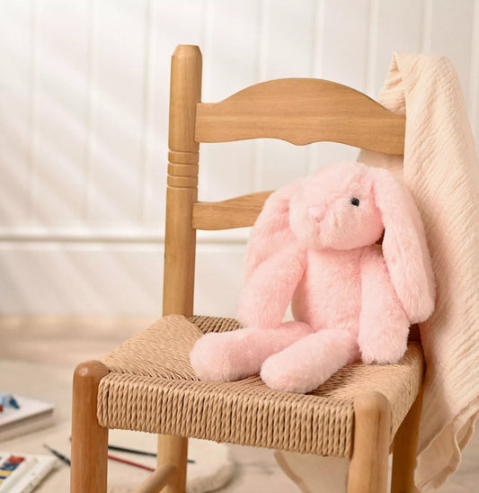 Katie the Long Leg Pink Bunny Plush 35cm