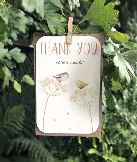 Ginger Betty “Thank You” Keepsake Card