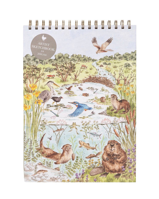 Wrendale The Riverbank Nature Sketchbook