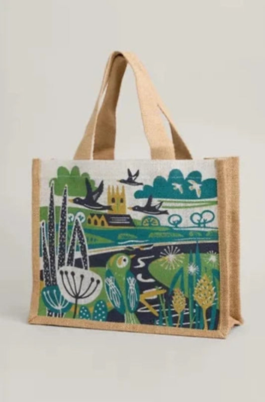 Seasalt Cute Jute Tides Reach Samphire