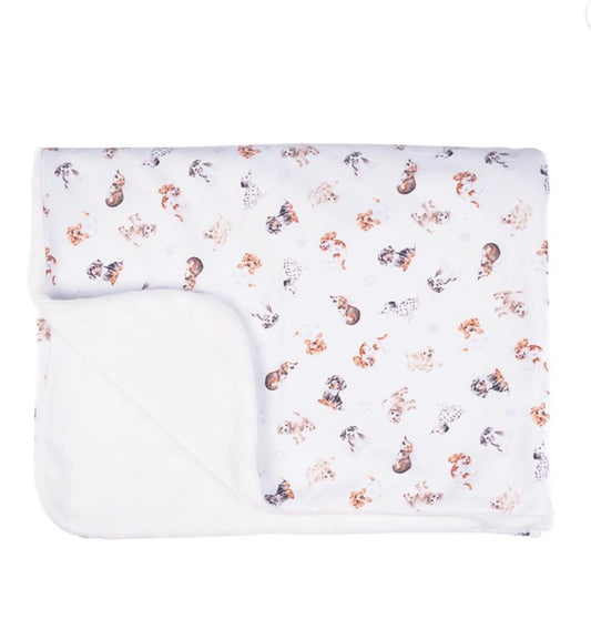 Wrendale Little Paws Baby Blanket
