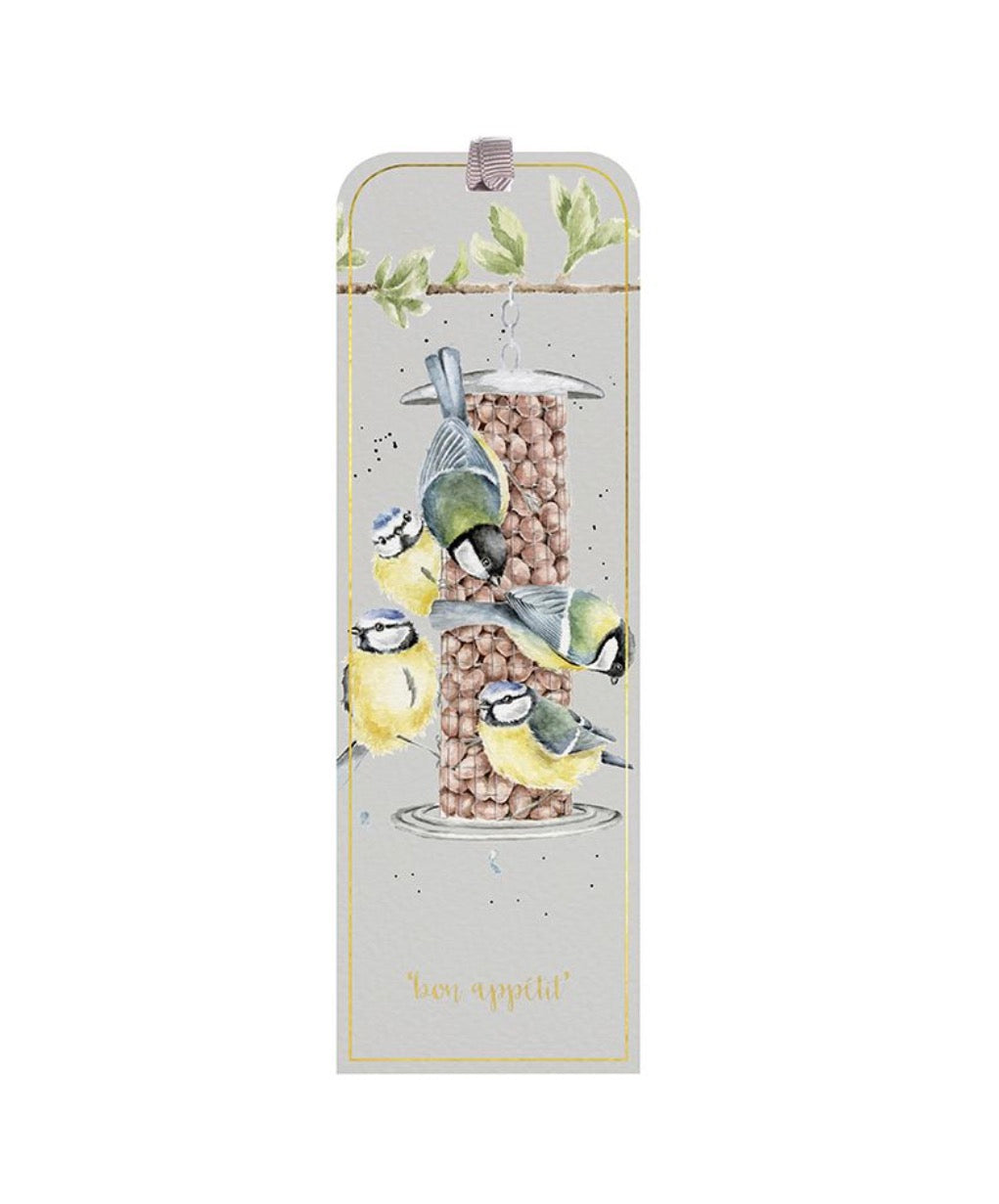 ‘Bon Appètit Bluetit’ Bookmark by Wrendale