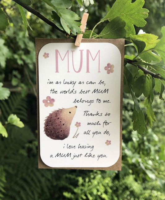 Ginger Betty “Mum” Keepsake Card