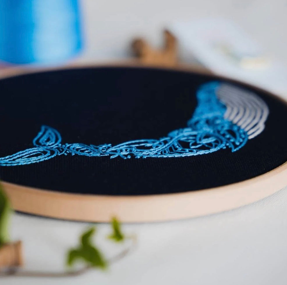 Paraffle Whale Embroidery Kit