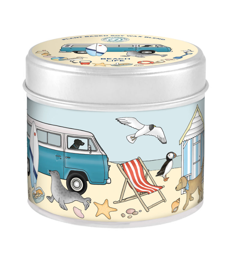 Emma Lawrence Beach Life Tin Candle