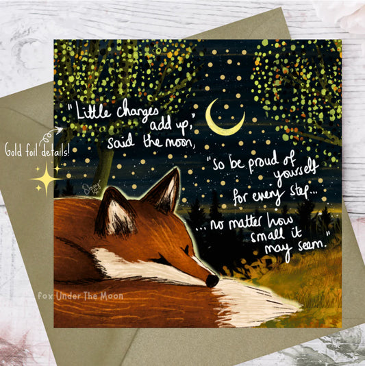‘Little Changes' Single Greeting Card